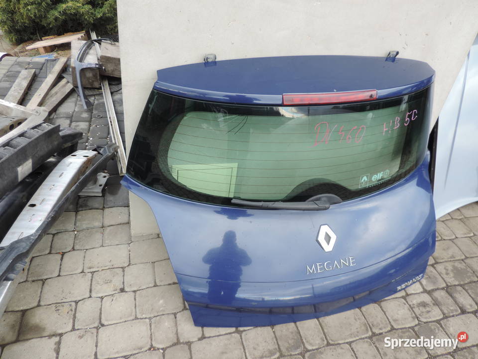 RENAULT MEGANE 2 II HB KLAPA TYLNA BAGAŻNIKA