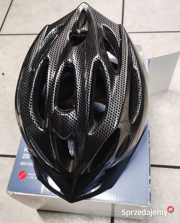 Nowy kask rowerowy z wbudowaną lampką Rowery i akcesoria Wąbrzeźno