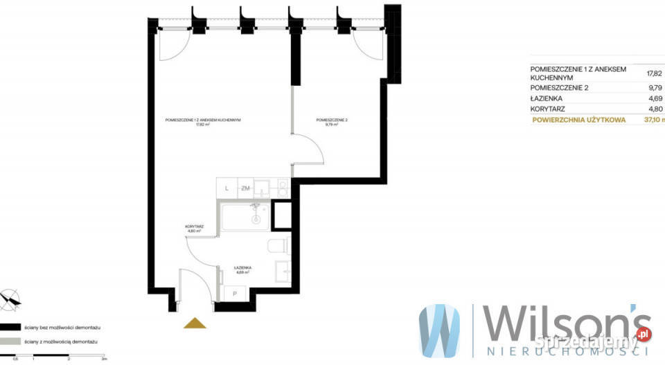 Mieszkanie sprzedam Gdynia 371m2 2 pokoje