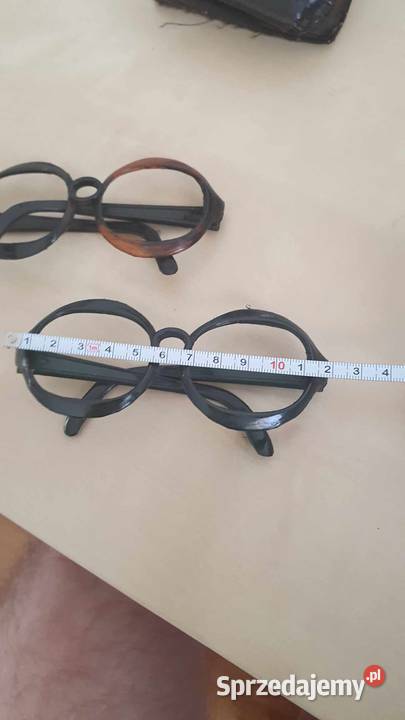 Zabawki stare PRL kot i pies dmuchany okulary mazowieckie