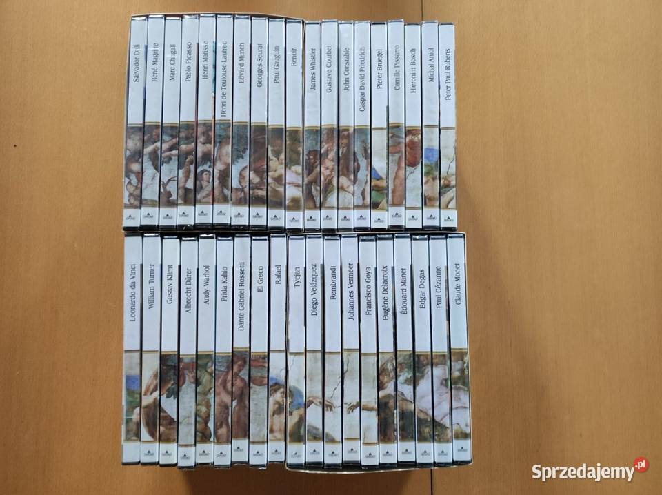 Wielka Kolekcja Sławnych Malarzy Oxford dvd Filmy Kielce