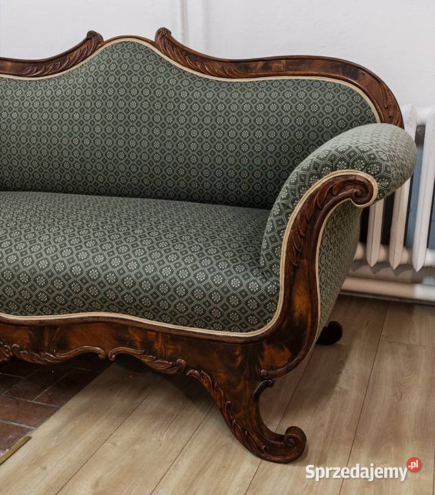 Kanapa biedermeier 1850r oryginał w stanie Sandomierz