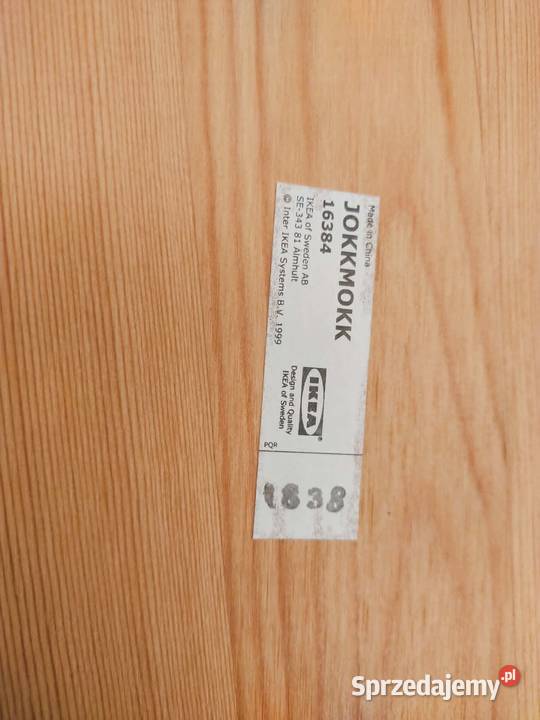 Zestaw stół krzesła IKEA Jokkmokk Kraków Komplety mebli