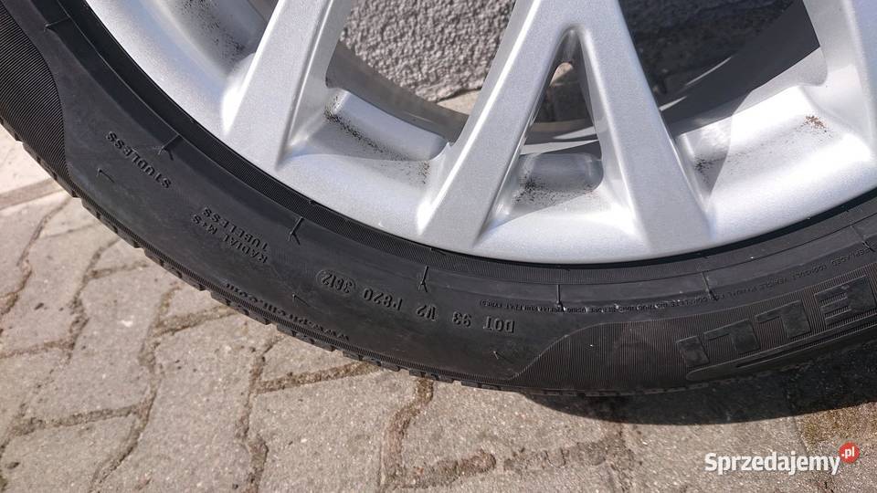 Alufelga BMW z oponą 24550R18 oryginalna Koła i felgi zachodniopomorskie Szczecin