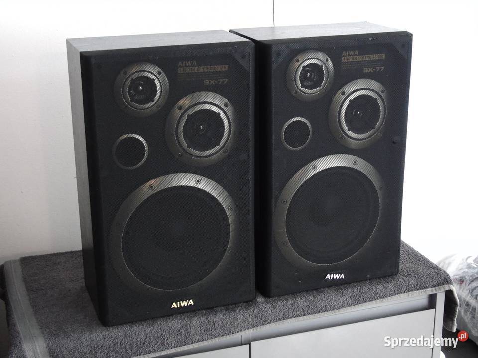 Kolumny Aiwa SX77 świetne stereo WYSYŁKA Jasło sprzedam