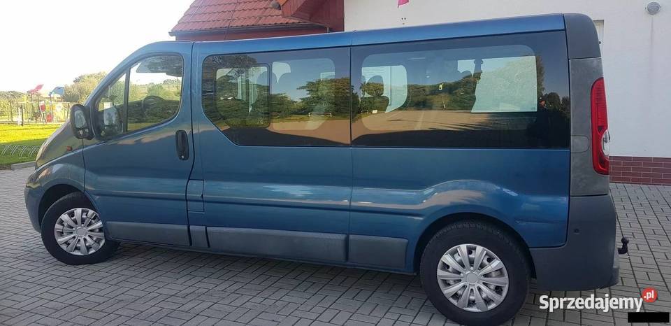 Opel VIVARO 9Osobowy 20 CITDHAK 6BIEGOWY 116 Rok produkcji 2008 Samochody osobowe Jerzmanowa