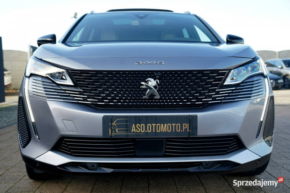 Peugeot 3008 GT kamery skóra MASAZE acc FUL LED relingi dachowe Otmuchów