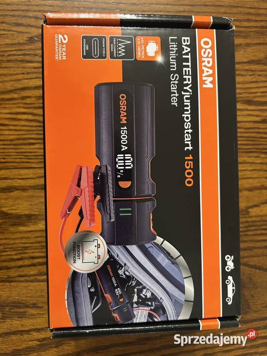 OSRAM BATTERYjumpstart 1500 Booster Włocławek