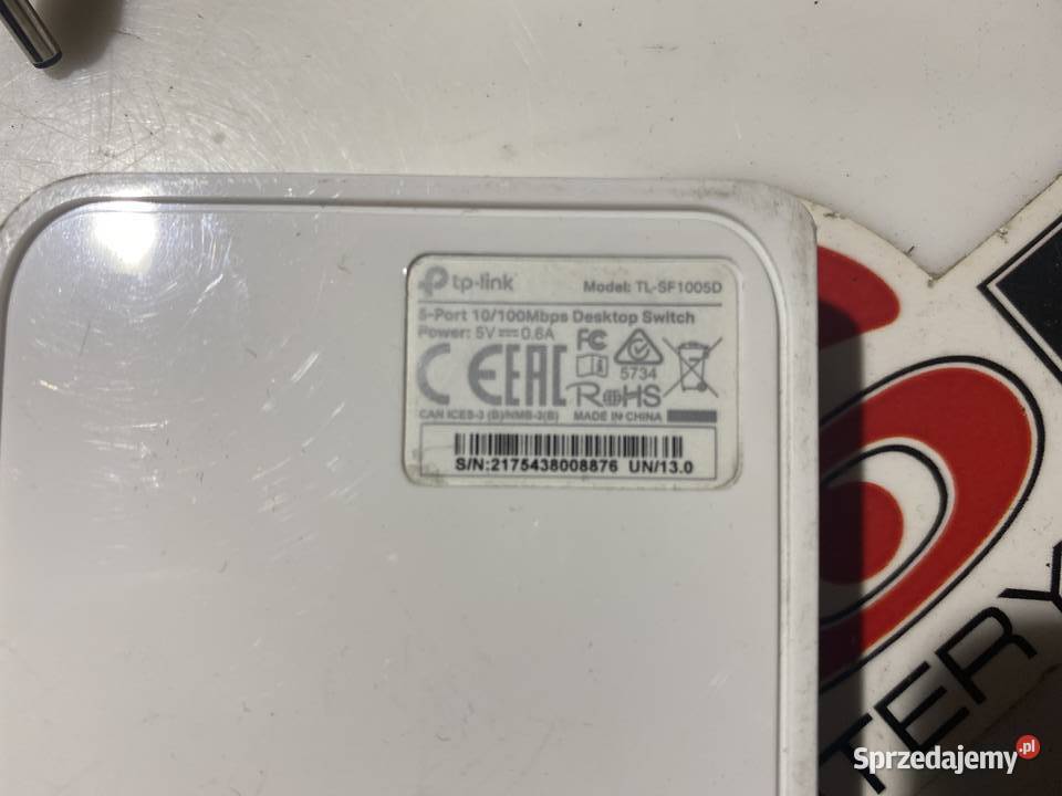 TPLink TLSF1005D SWITCH 5 PORTÓW 5P Wersja MINI Kościan