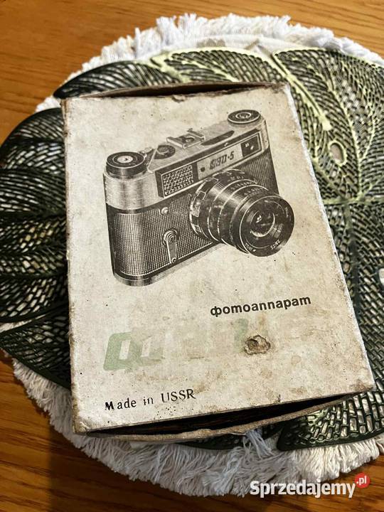 Aparat fotograficzny FED5 Made in USSR Stan Aparaty Gdynia