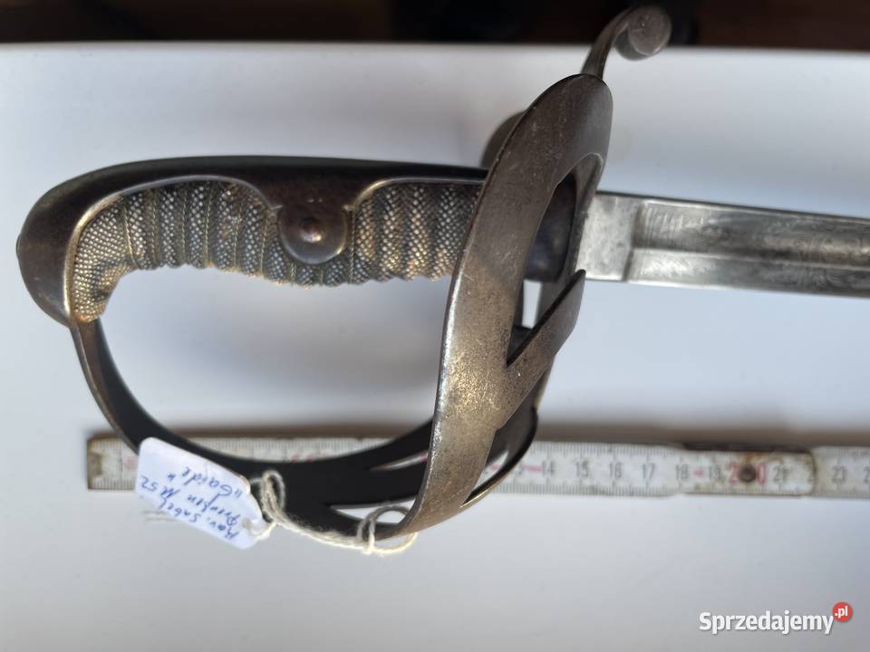 Szabla pruska kawaleri model 1852 Czaplinek