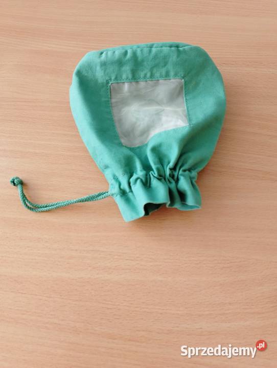 KOSMETYCZKA zielona Body Shop woreczek na wielkopolskie