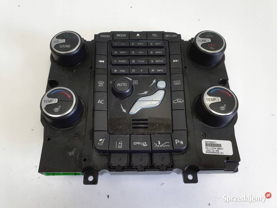 PANEL KLIMATYZACJI Volvo S60 II V60 I Nawiewu Panele sterowania, przełączniki