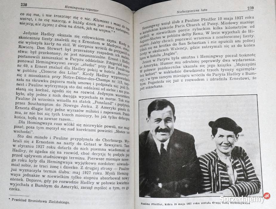 Hemingway reporter Drahoslav Machala Ivan Chełm