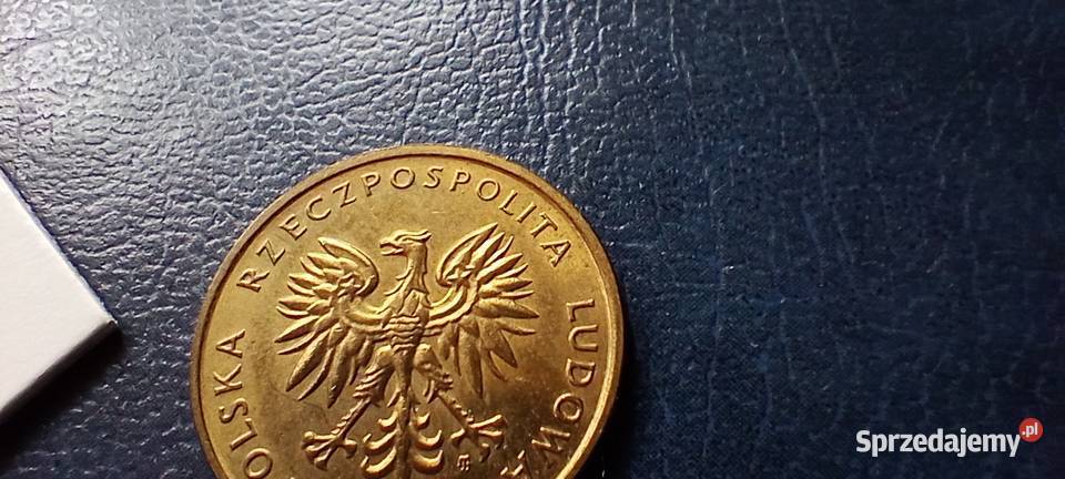 Stare monety 5 złotych 1987 PRL Polska cudo Lesko