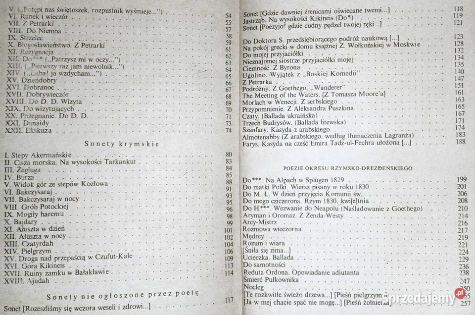 Wybór poezyj Tom 1 i 2 Adam Mickiewicz lubelskie Chełm