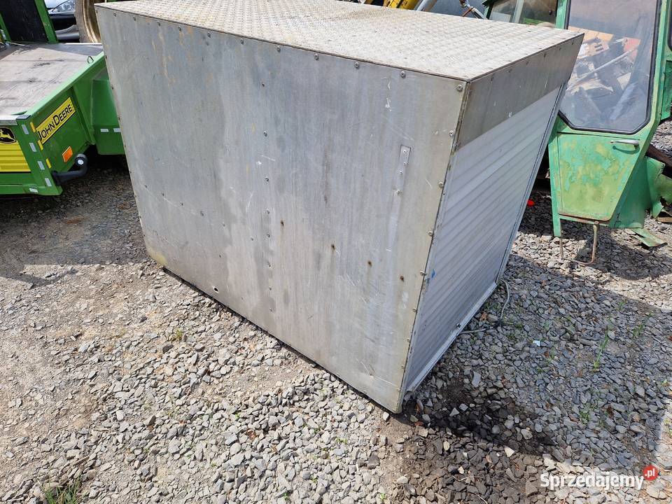 skrzynka aluminiowa duża narzędziowa z roletami Bolesławiec