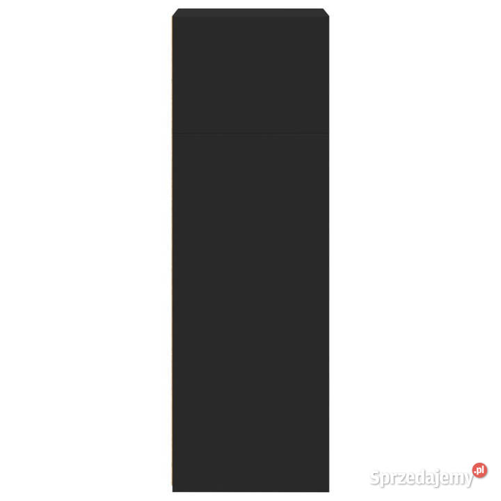 Wysoka szafka czarna 45x41x124 materiał Warszawa