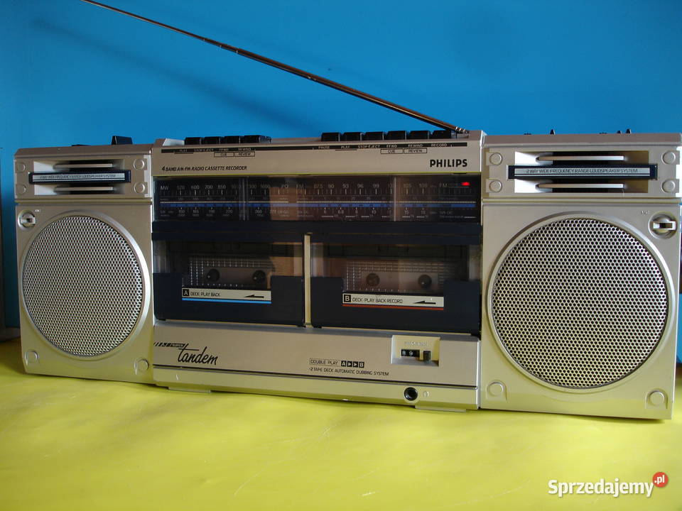 Radiomagnetofon PHILIPS D833400 Tandem Zielona Góra sprzedam