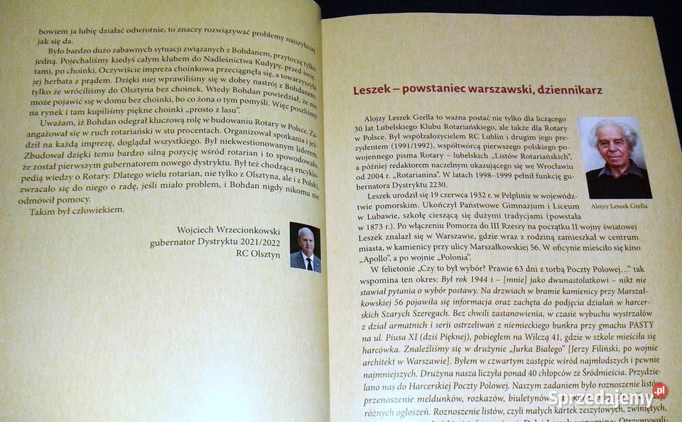 Service above self 90 lat Rotary w Polsce Pozostałe lubelskie Chełm sprzedam