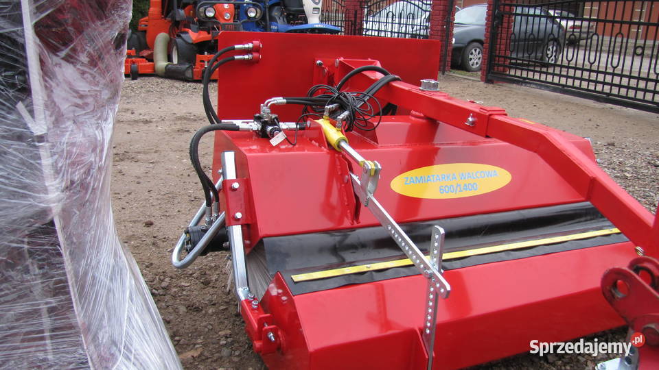 Zamiatarka walcowa 6001400 montaż na płycie Węgrów