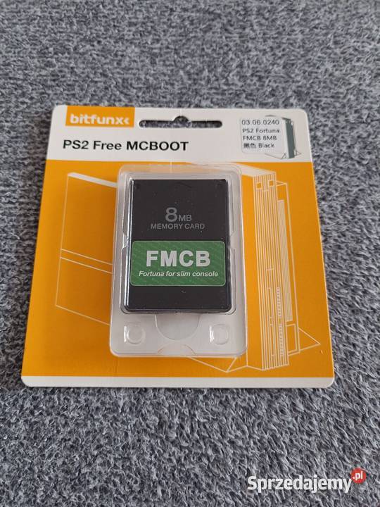 2 Free MCBOOT FMCB 8MB nowa Fortuna Pruszków