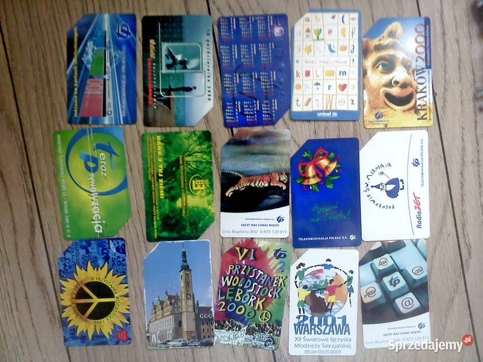 Karty telefoniczne różne duży zestaw małopolskie Zakopane