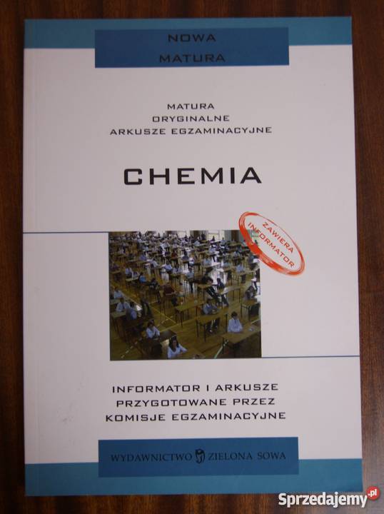 Chemia oryginalne arkusze egzaminacyjne NOWA Rok wydania 2006 Pozostałe Parczew