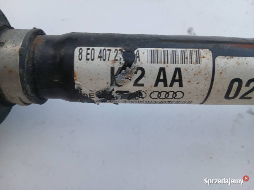 Prawa półoś przód Audi A4 B6 B7 Automat 18T 25 Szczerbice