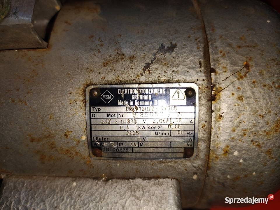 Silnik Elektryczny do maszyn Łomża sprzedam