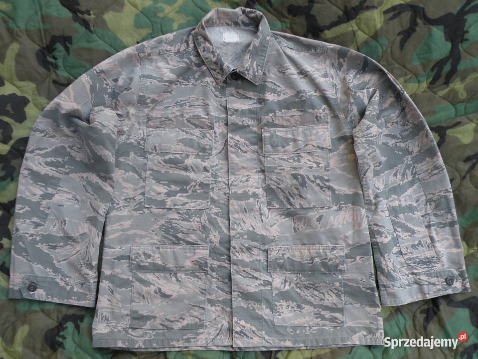 Bluza USAF ABU tiger stripes 42R ripstop Wrocław