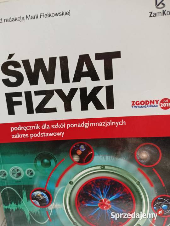 Świat fizyki podręcznik szkolne księgarnia antykwariat Praga