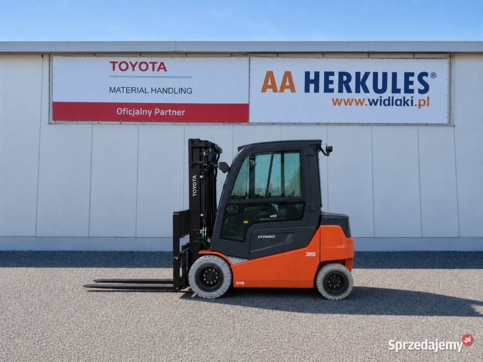 Elektryczny wózek widłowy Toyota Traigo 80 Katowice sprzedam