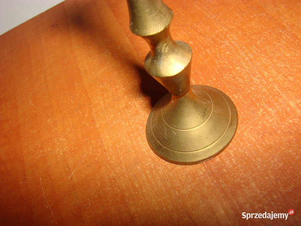 mosiężna podstawka słupek Pozostałe sprzedam