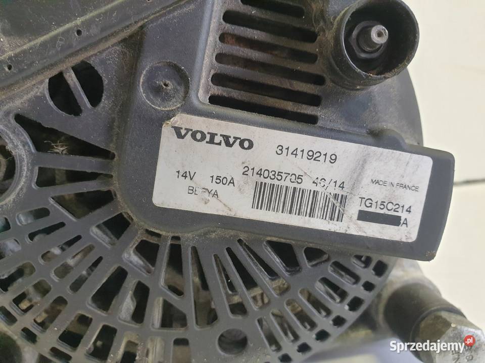 ALTERNATOR Volvo V40 II 16 D2 31419219 150A Chełm