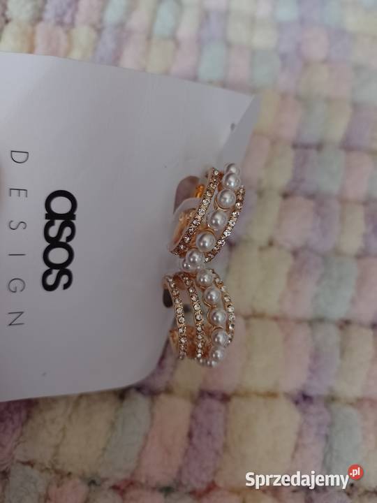 ASOS Bogato zdobione kolczyki wieczorowe z małopolskie Kraków