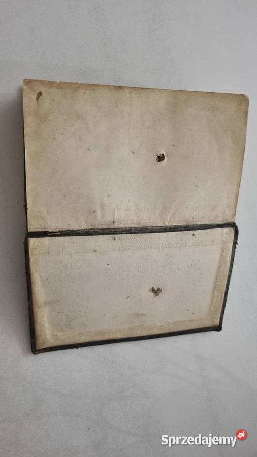 Stary Niemiecki śpiewnik modlitewnik IX wiek Wrocław