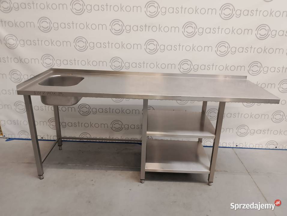 STÓŁ BAROWY ZE ZLEWEM 210X70X85 Wrocław