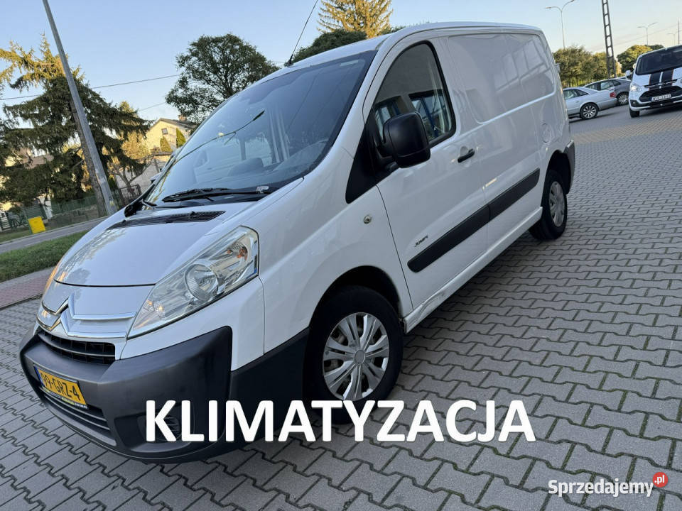 Citroen Jumpy Citroen Jumpy 16HDi 2009R biały Sokołów Podlaski
