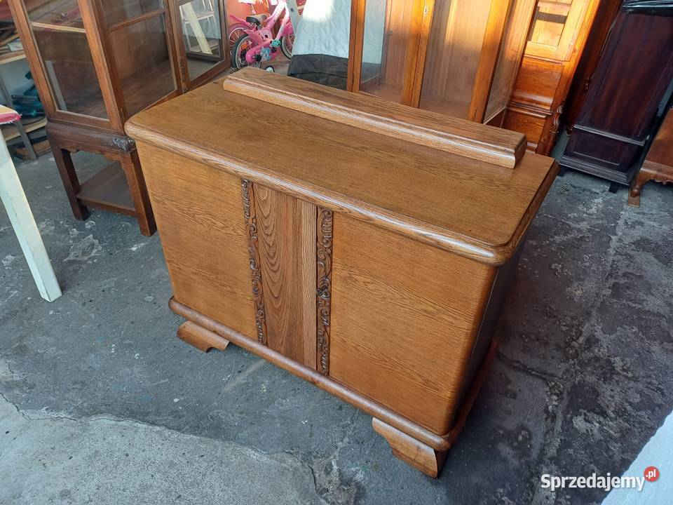 Komoda ArtDeco renowacji Suchorzew