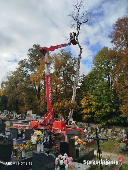 Usługi Wynajem Zwyżka 23m na gąsienicach Kraków