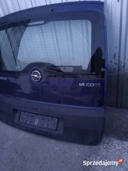 Klapa Combo D Doblo II cała kompletna Klapy bagażnika Pakosław