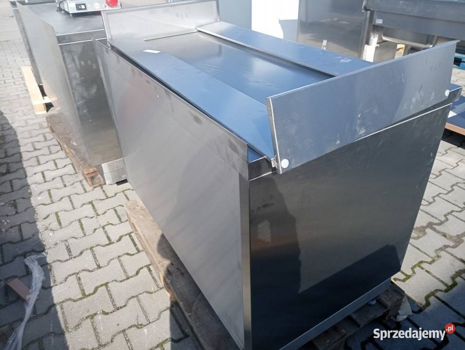 Stół przyścienny zabudowany z 2 półkami Wrocław