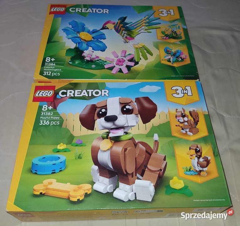 Lego Creator dwa zestawy Gdańsk sprzedam