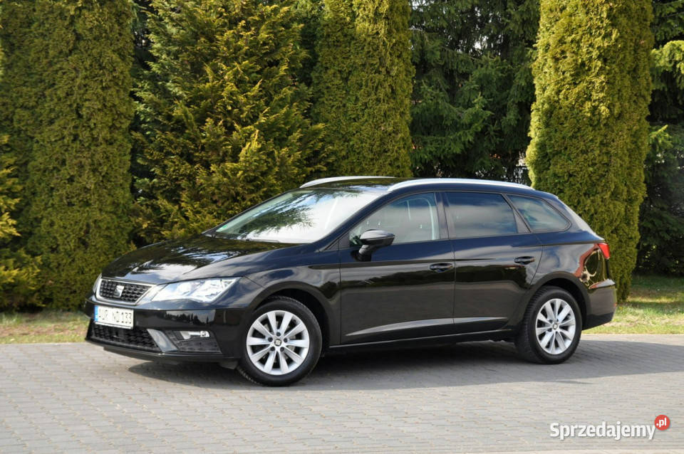 Seat Leon 16TDI115LedRadar ACCWelurDuża Rok produkcji 2017 Ostrów Mazowiecka