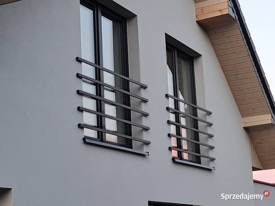 Balkon Francuski LOFT Balustrada zewnętrzna pod