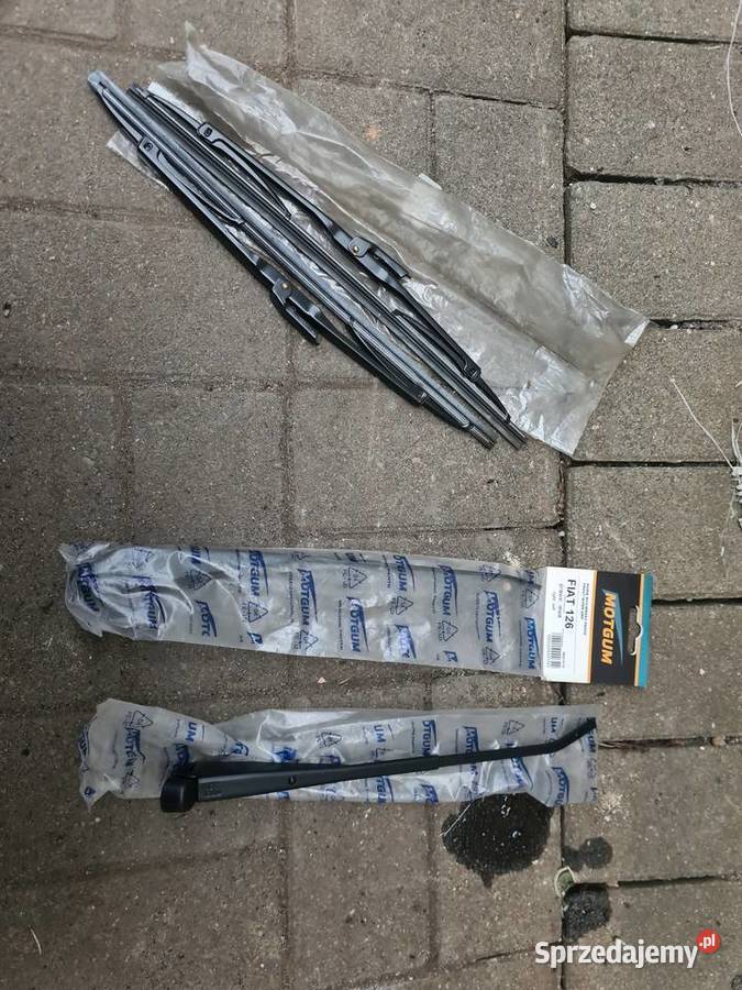 NOWE Ramiona wycieraczek plus pióra Fiat 126p wielkopolskie