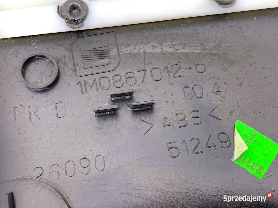 BOCZEK DRZWI PRAWY PRZÓD SEAT LEON I Hatchback