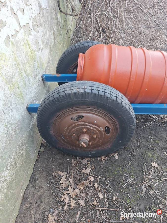 Przyczepa do opryskiwacza mauzera zbiornika na Kaczki