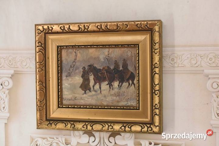 Wojciech Kossak Polscy Żołnierze na Koniach Kraków